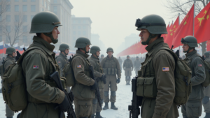 nordkoreanische stationiert