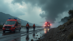 rettungsaktion verheerenden