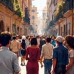 Italiens Machenschaften und Migranten